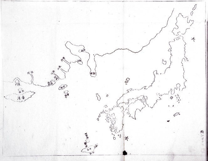 第1巻 東洋二国の日本の地図